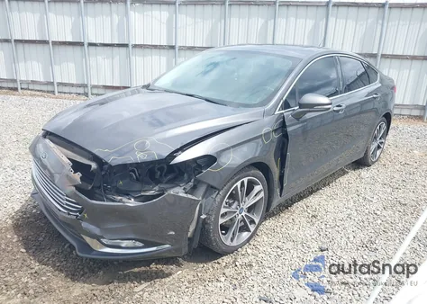 2017 Ford Fusion Titanium из США, поврежденный, VIN 3FA6P0K98HR363360